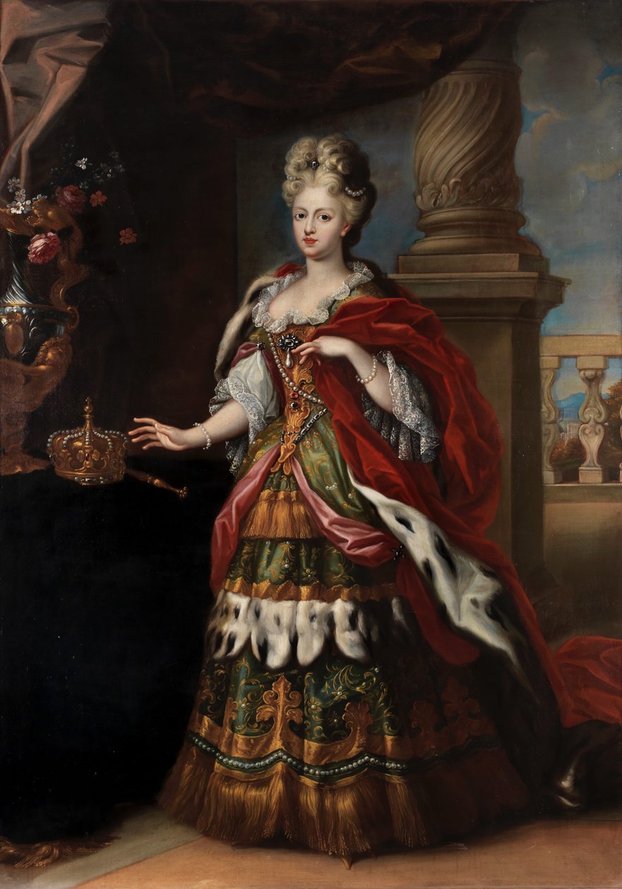 Frans van Stampart Portrét Alžběty Kristiny Brunšvicko-Wolfenbüttelské od Frans van Stampart