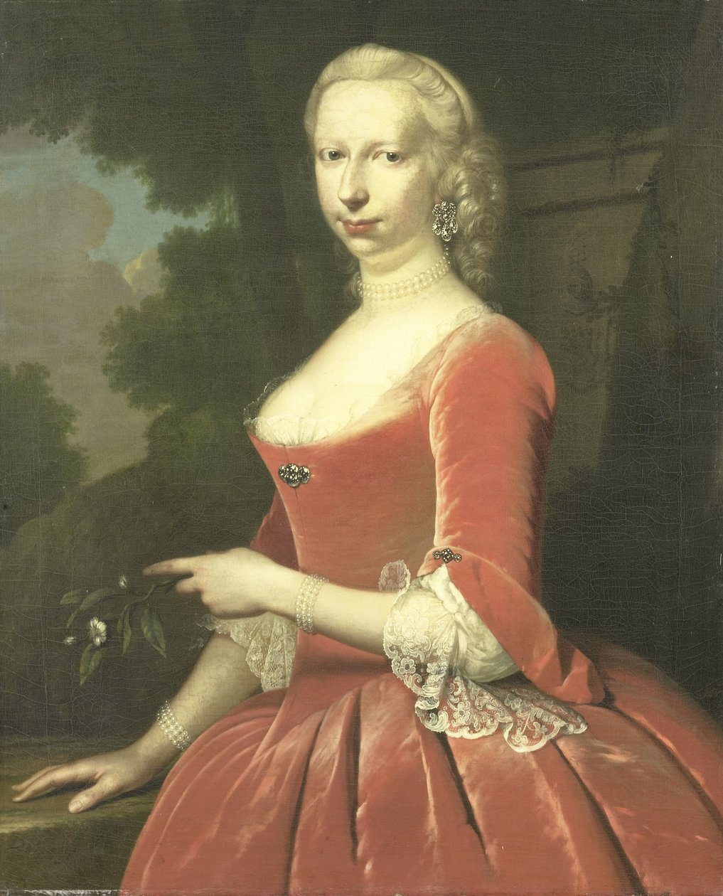 Portrét ženy od Frans van der Mijn