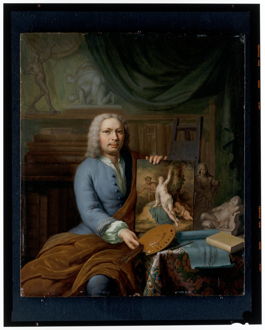 Autoportrét od Frans van the Younger Mieris