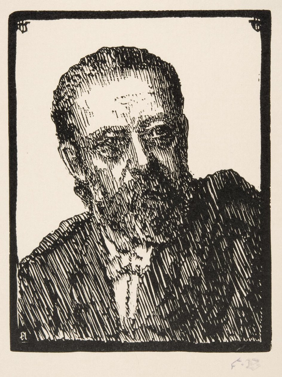 Portrét Bedřicha Smetany 1824-1884 od Frantisek Bilek