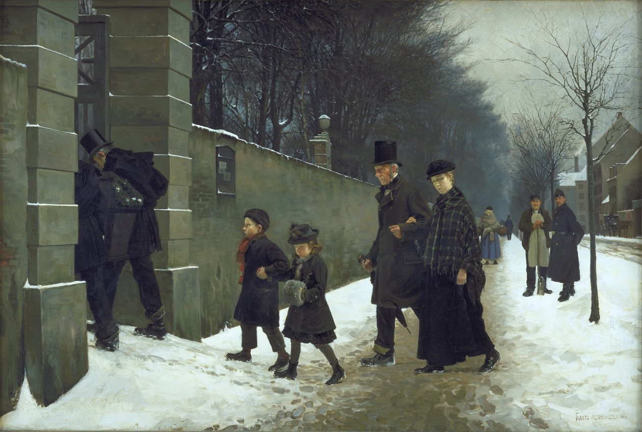 Pohřeb od Frants Henningsen