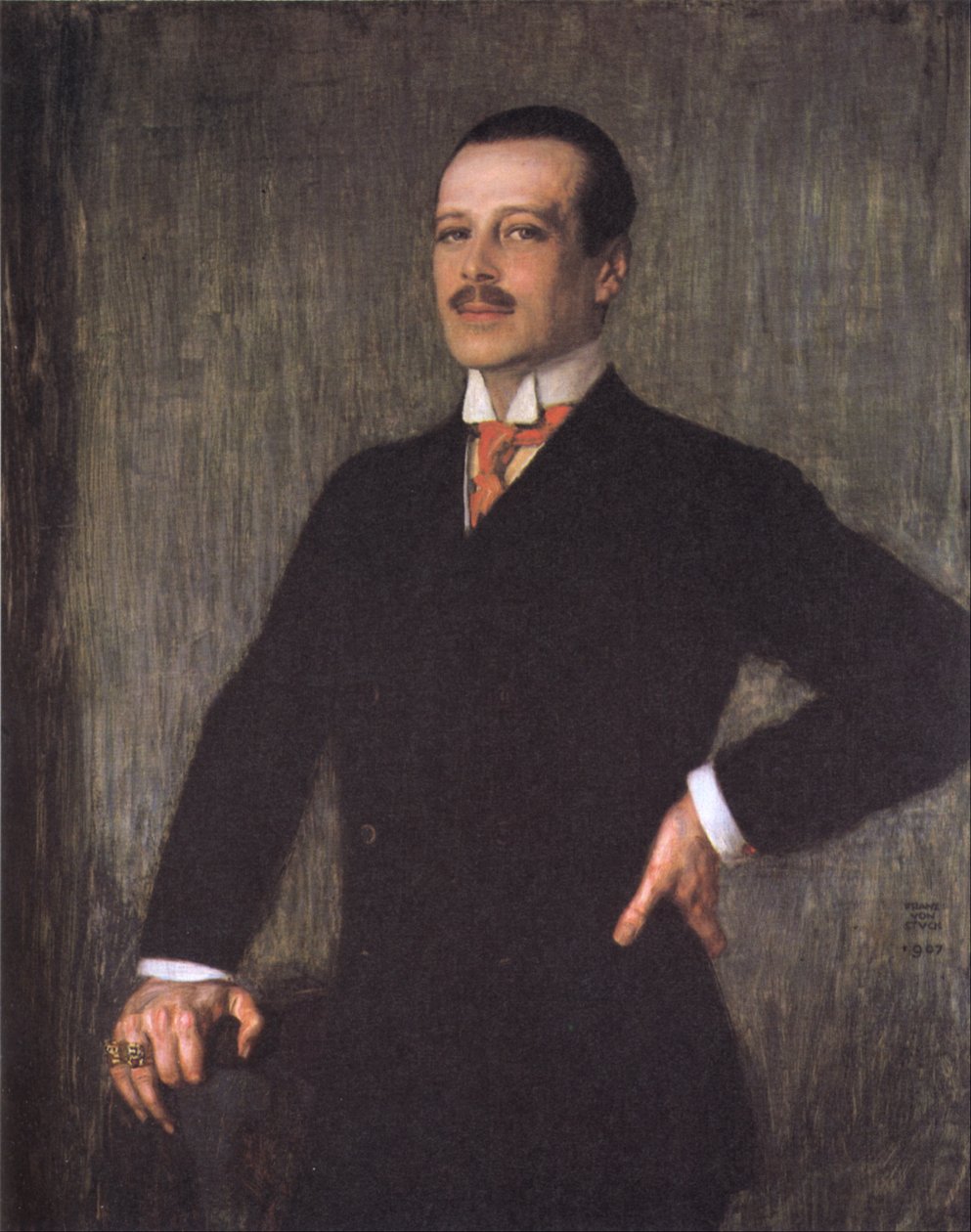 Velkovévoda Ernst Ludwig od Franz von Stuck