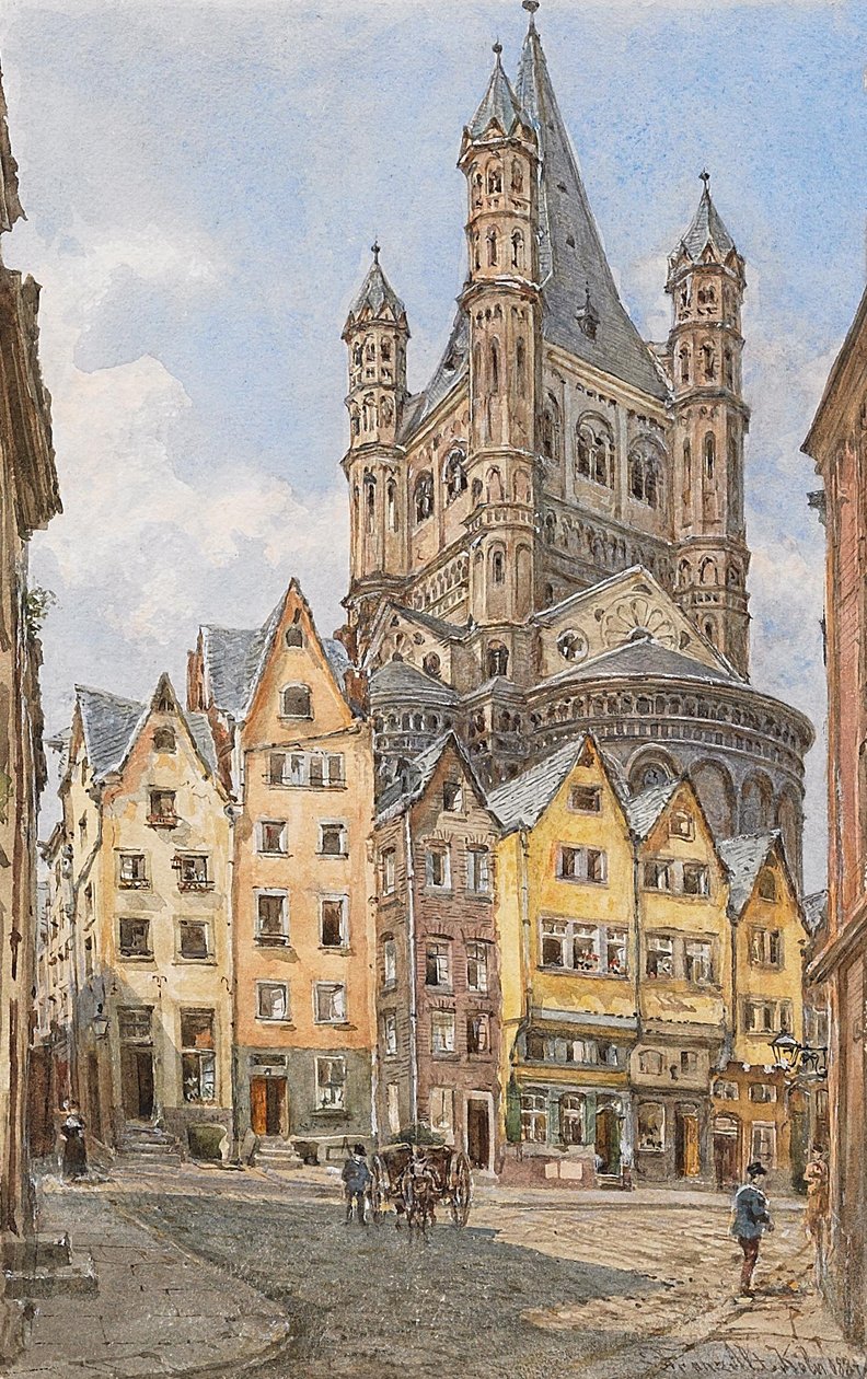 Koln Gro St. Martin. od Franz Alt
