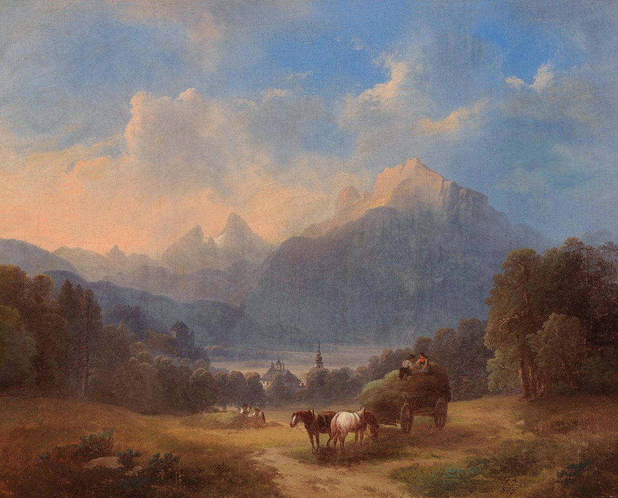 Scéna Solné komory od Franz Barbarini