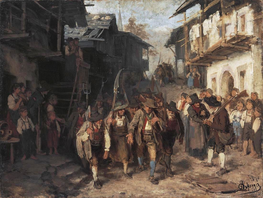 Angličtina: Poslední kontingent od Franz Defregger