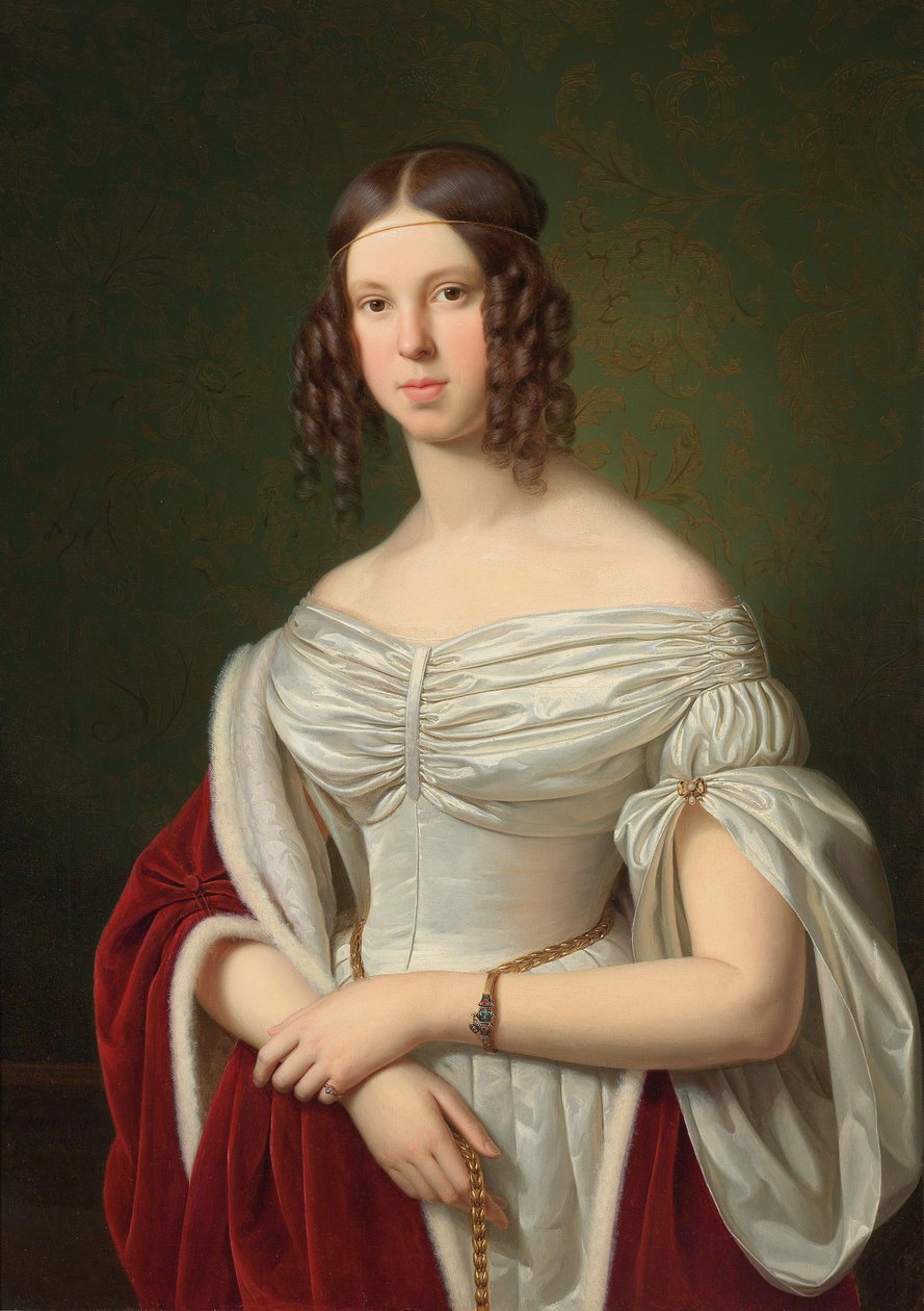 Portrét Marie Felicitas zu Fürstenberg od Franz Ittenbach