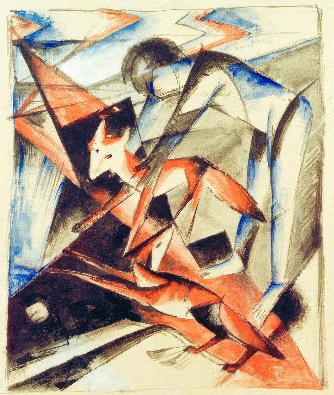 Noe a lišky od Franz Marc