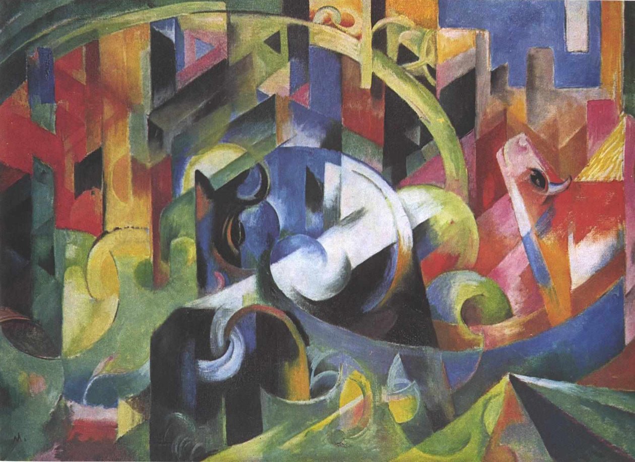 Dobytek od Franz Marc