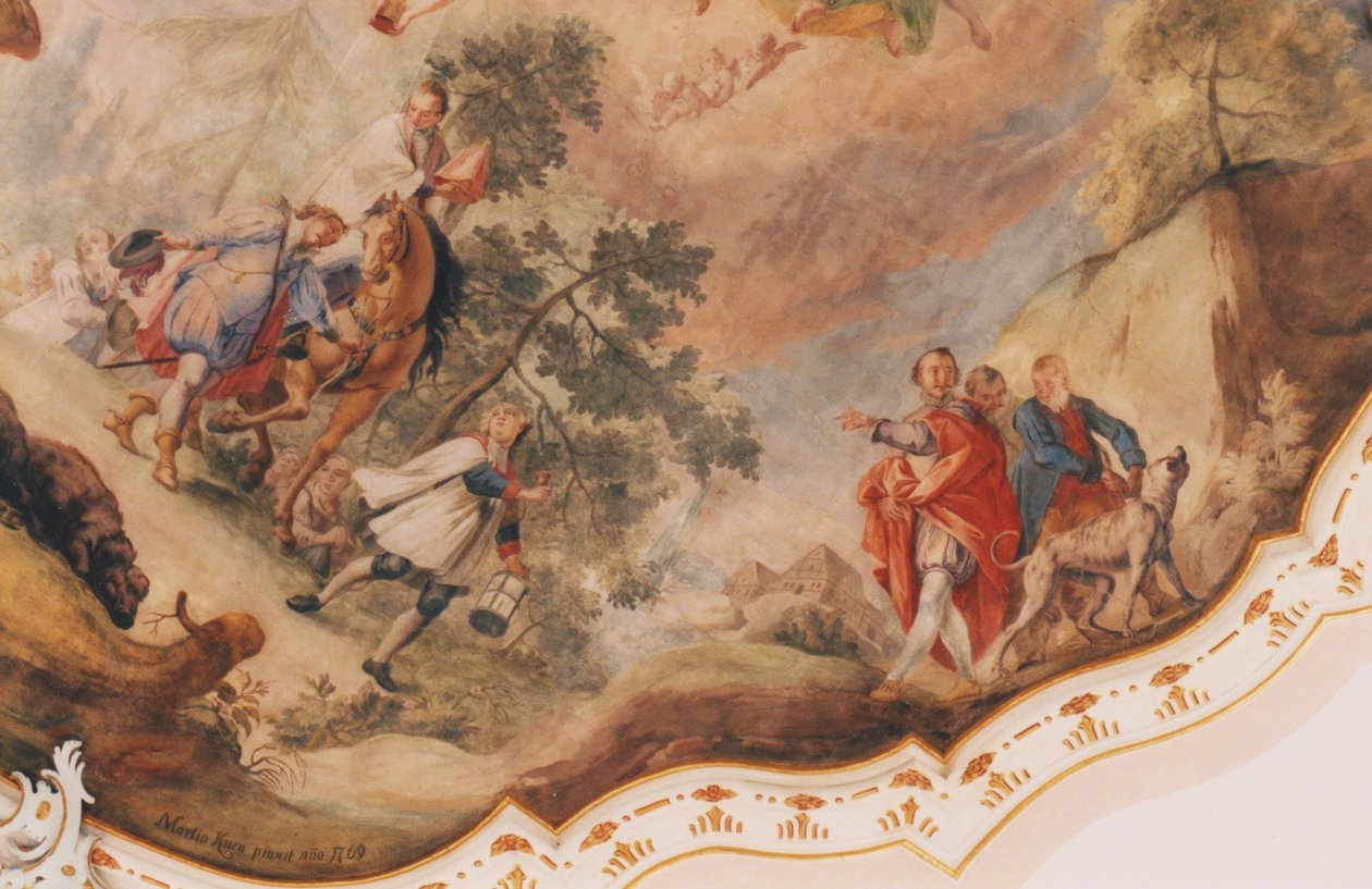 Kostel Nanebevzetí Panny Marie (Scheppach) od Franz Martin Kuen
