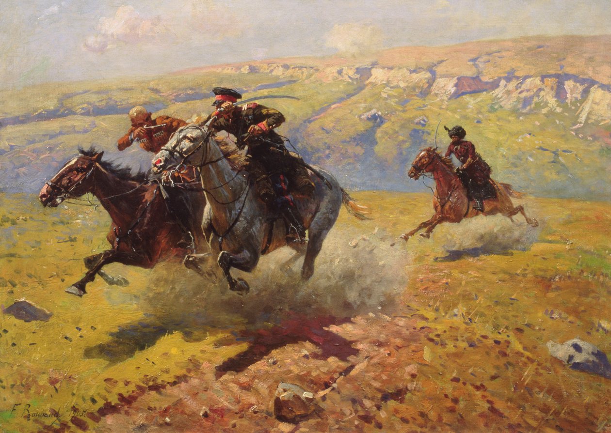 Duel, 1905 od Franz Roubaud