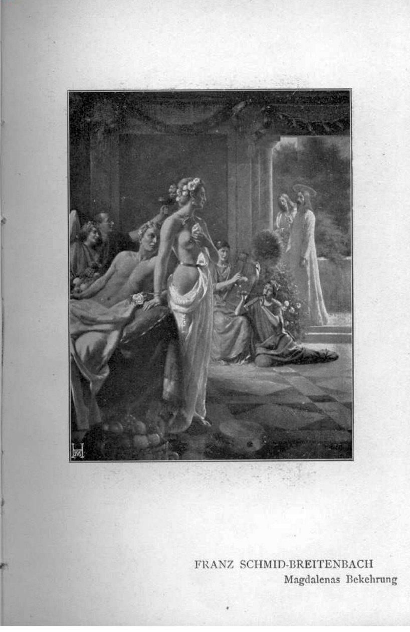 Magdalenino obrácení od Franz Schmid Breitenbach