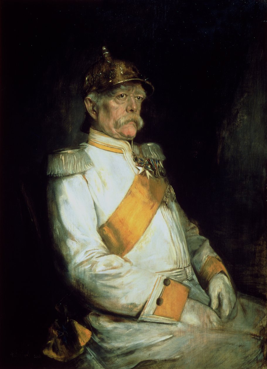Kancléř Otto von Bismarck (1815-98) 1890 od Franz Seraph von Lenbach