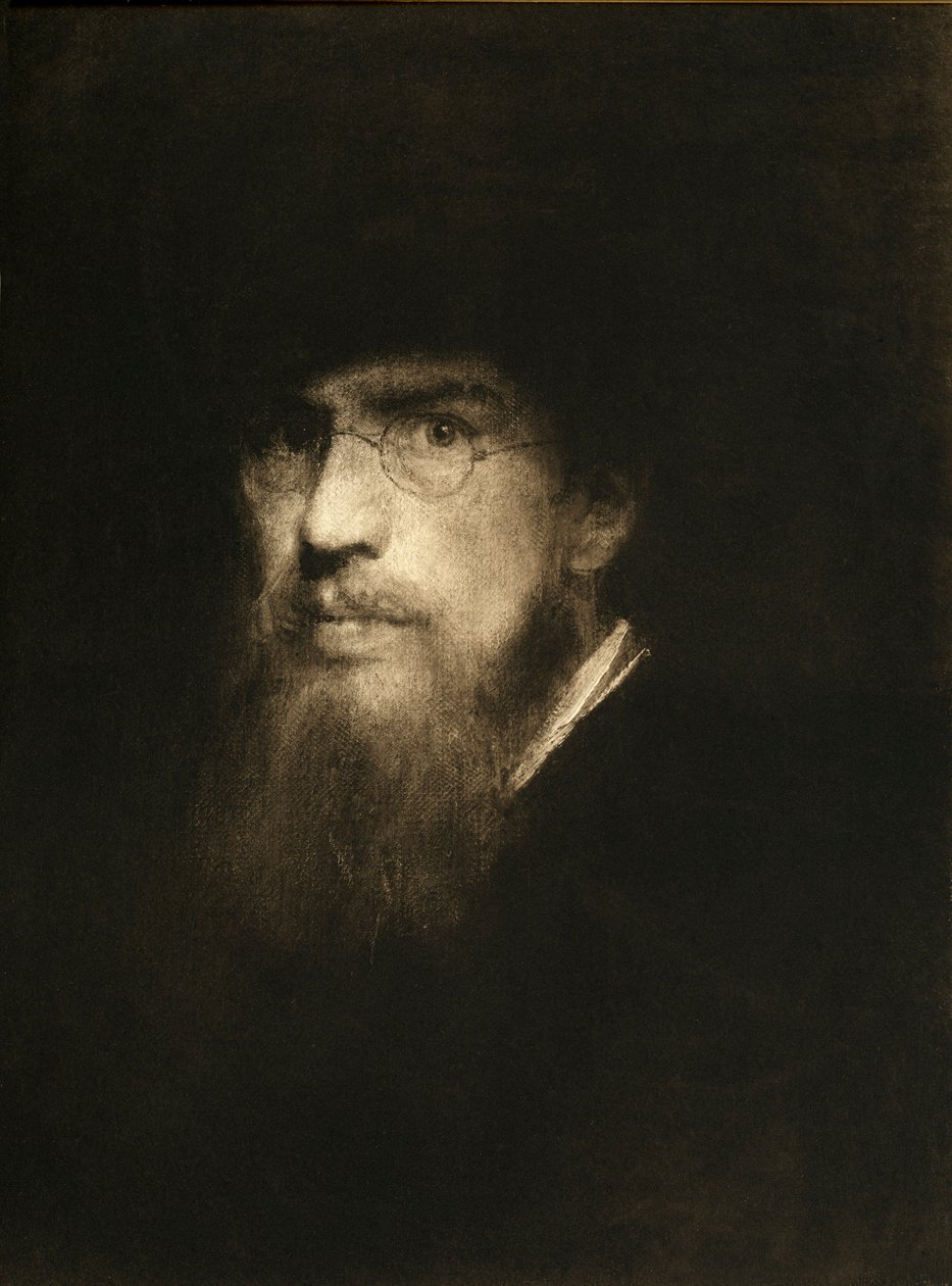 Franz Lenbach, autoportrét od Franz Seraph von Lenbach