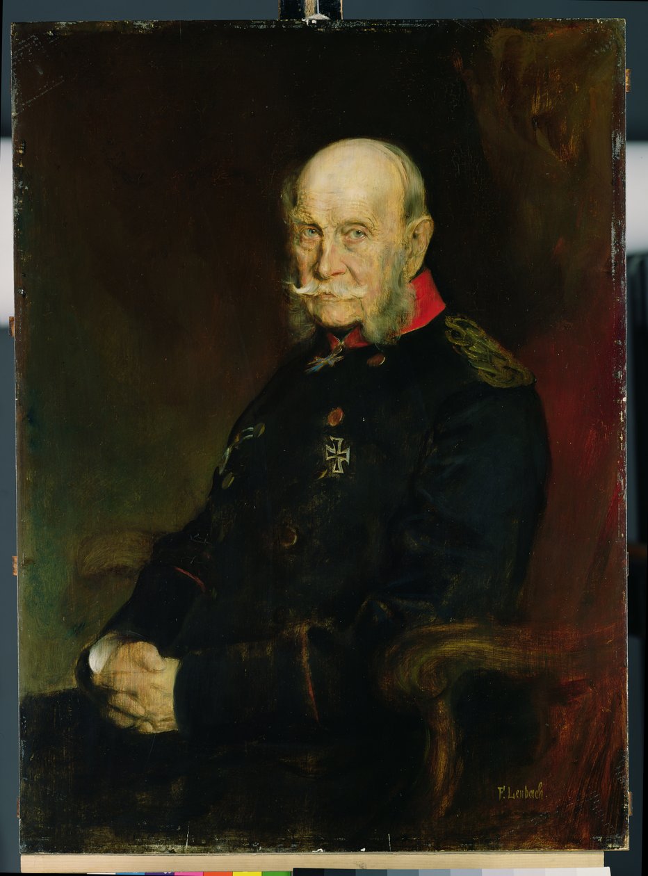 Kaiser Wilhelm I (1797-1888), 1888 od Franz Seraph von Lenbach