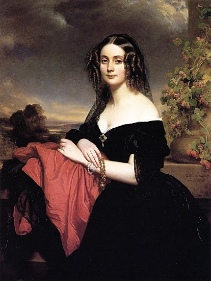 Claire de Bearn od Franz Xaver Winterhalter