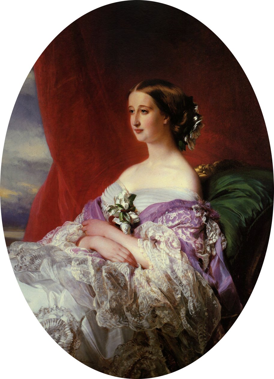 Císařovna Eugenie od Franz Xaver Winterhalter