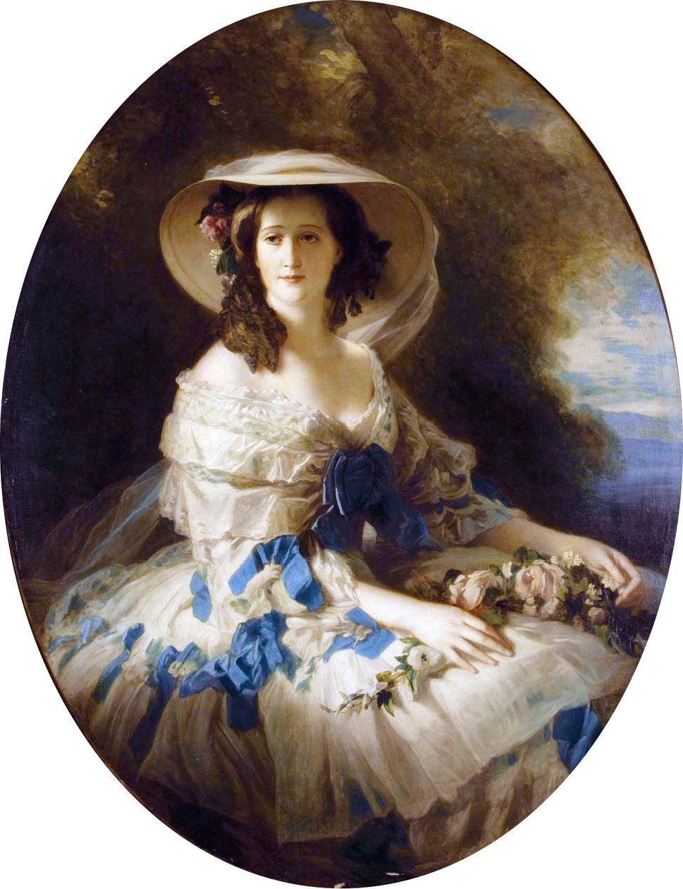 Císařovna Eugenie od Franz Xaver Winterhalter