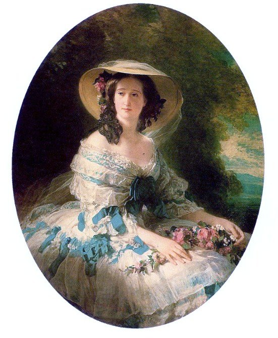 Eugénie z Montijo od Franz Xaver Winterhalter