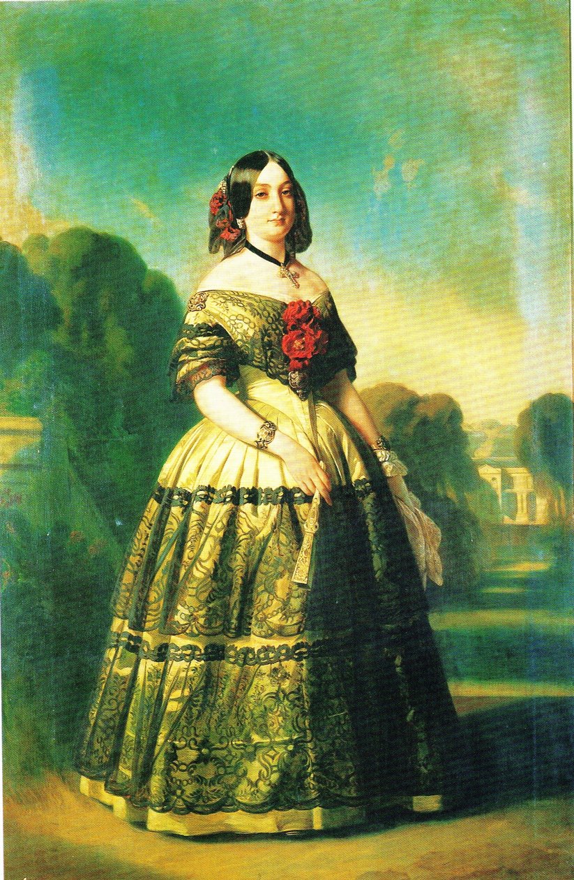 Infanta Luisa Fernanda de Borbón od Franz Xaver Winterhalter
