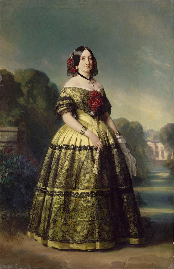 Maria Luisa ze Španělska od Franz Xaver Winterhalter
