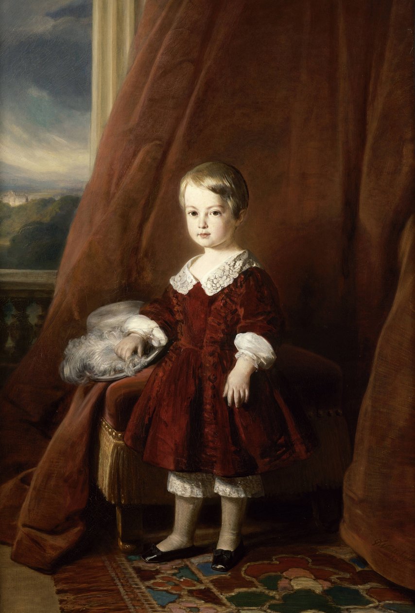 Obraz hraběte z Eu od Franz Xaver Winterhalter