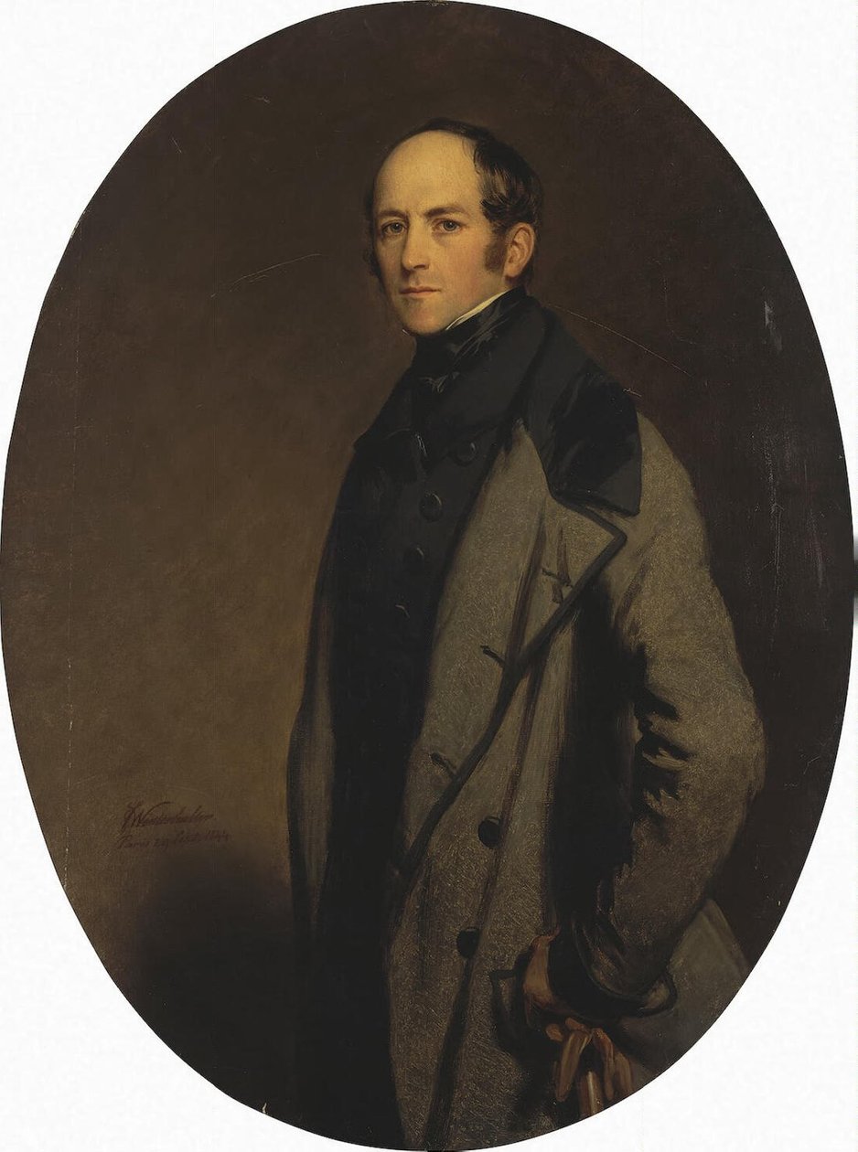 Portrét hraběte Alexeje Bobrinského od Franz Xaver Winterhalter