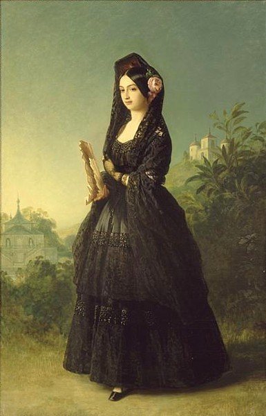 Portrét Infanta Luisa Fernanda od Franz Xaver Winterhalter