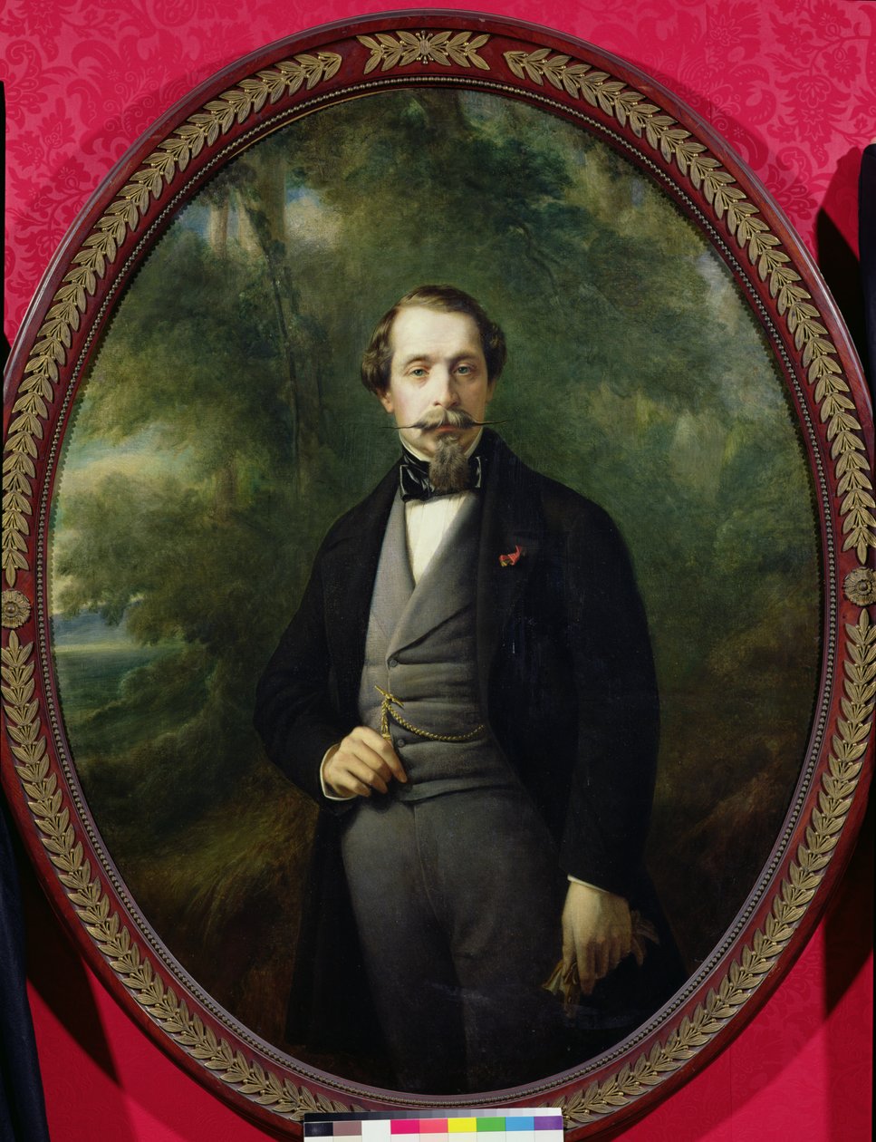 Portrét Napoleona III. (1808-73) kolem roku 1857 od Franz Xaver Winterhalter