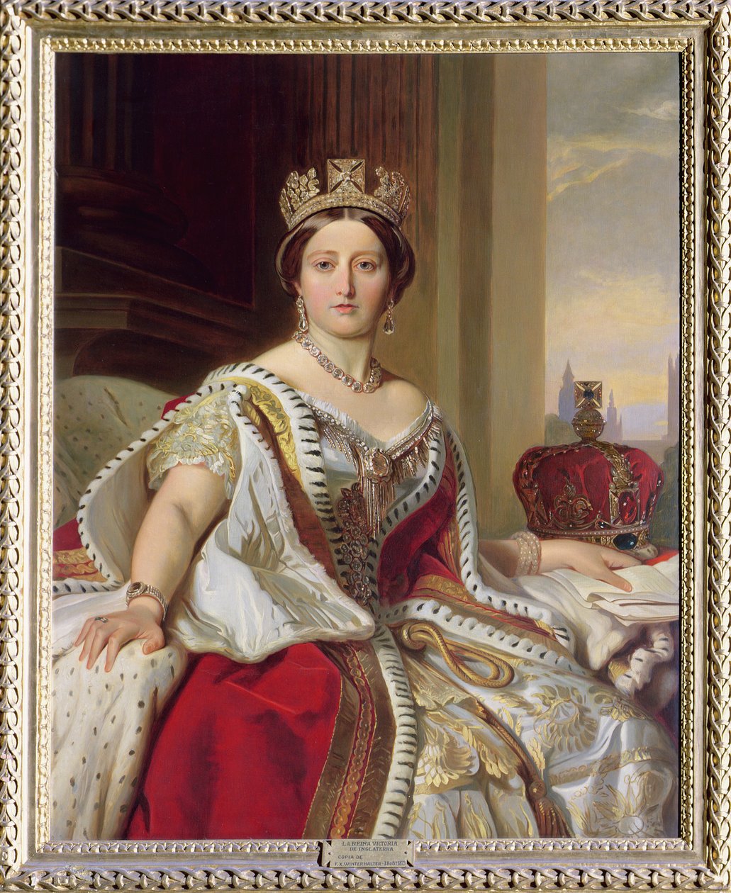 Portrét královny Viktorie (1819-1901) 1859 od Franz Xaver Winterhalter