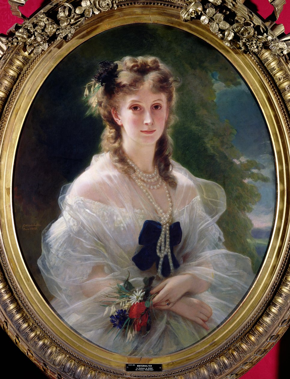 Portrét Sophie Troubetskoy (1838-96) hraběnky z Morny, 1863 od Franz Xaver Winterhalter