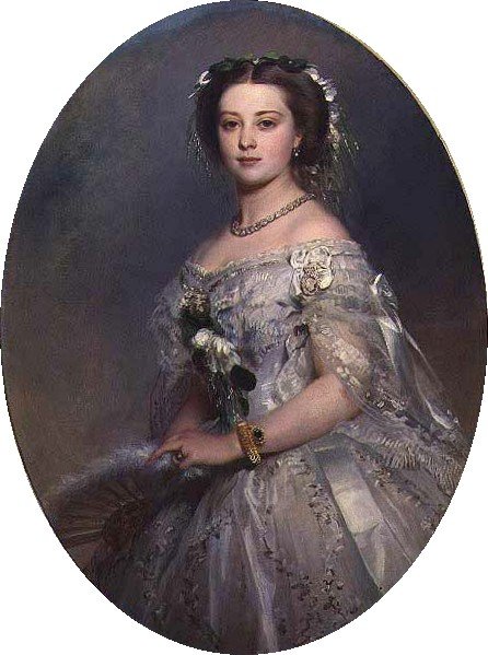 Portrét Victoria, princezna Royal od Franz Xaver Winterhalter