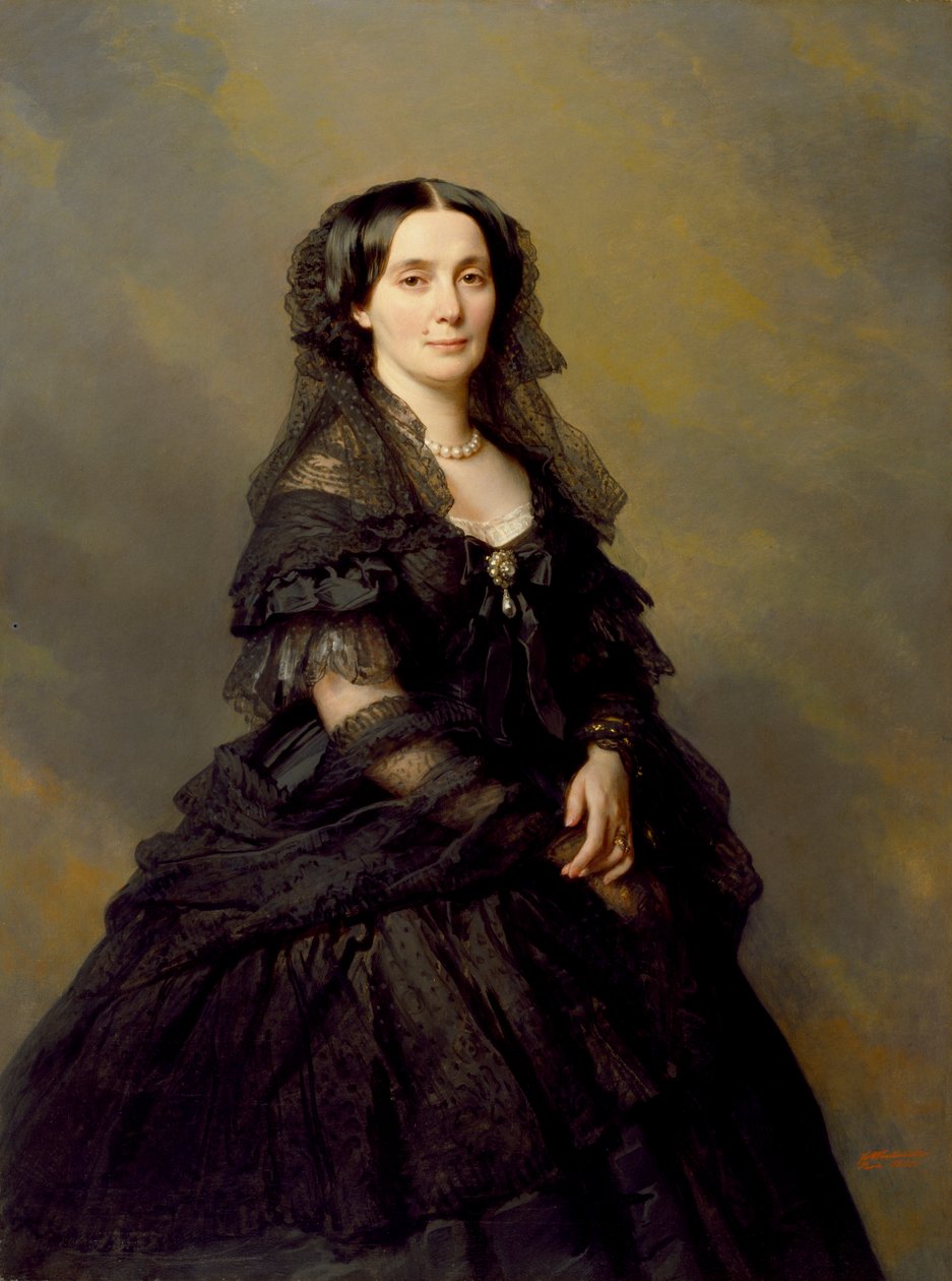 Princezna Kotschoubey od Franz Xaver Winterhalter
