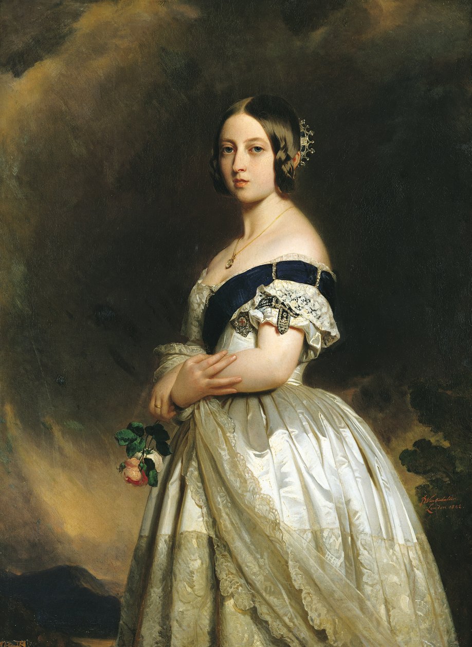 Královna Viktorie (1837-1901) 1842 od Franz Xaver Winterhalter