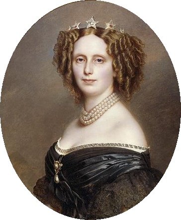 Sophia Frederica z Wurttembergu od Franz Xaver Winterhalter
