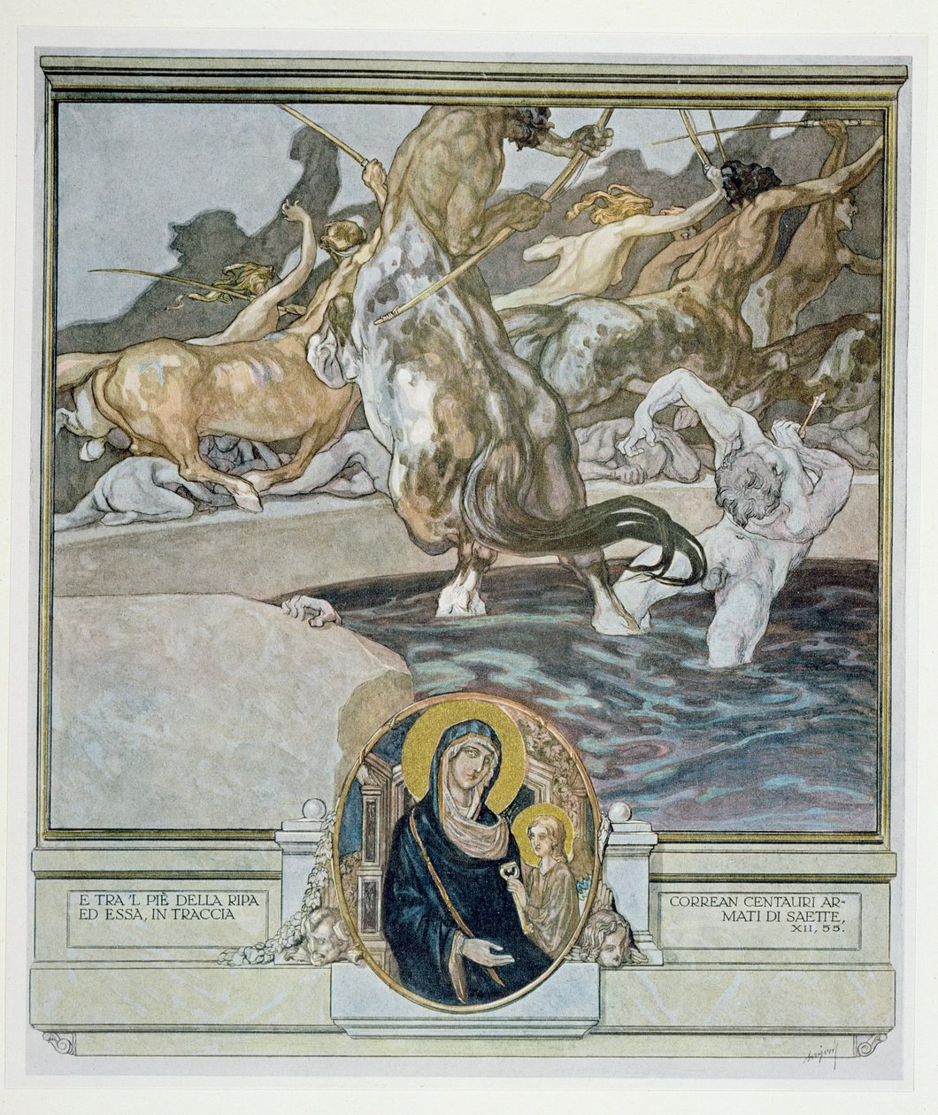 Ilustrace z Dantovy 
