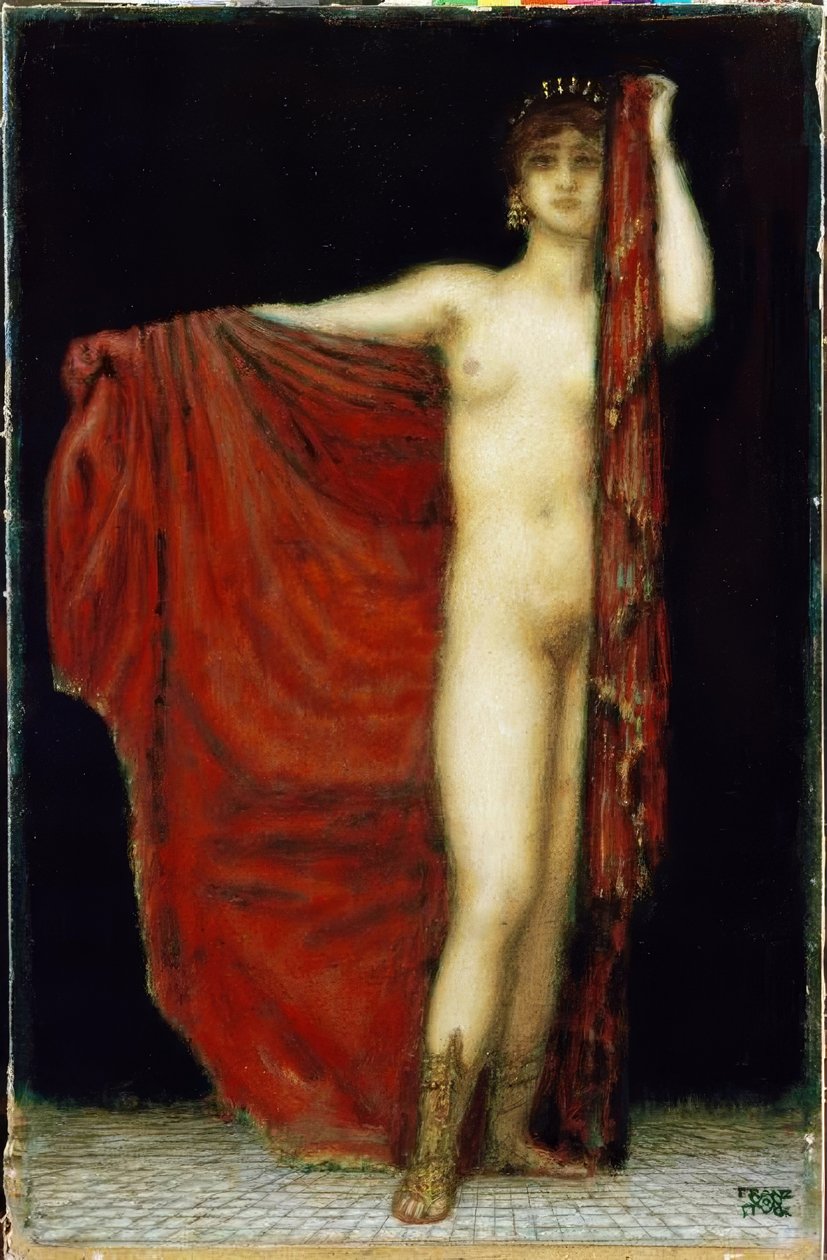 F. v. Stuck, Phryne od Franz von Stuck
