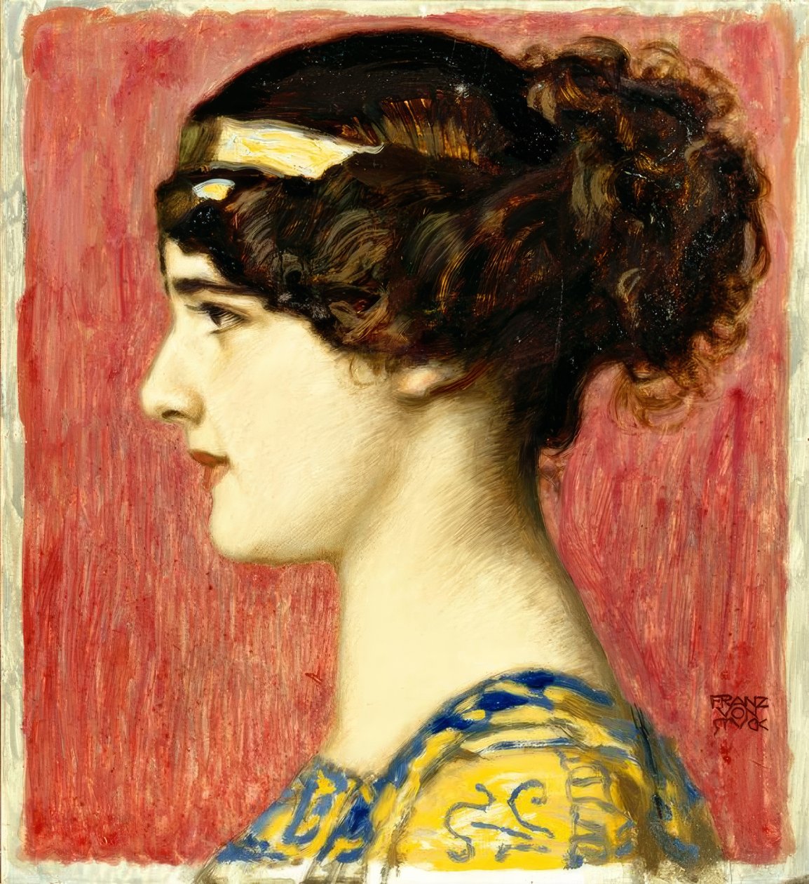 Franz von. Stuck, Mary jako Řek od Franz von Stuck