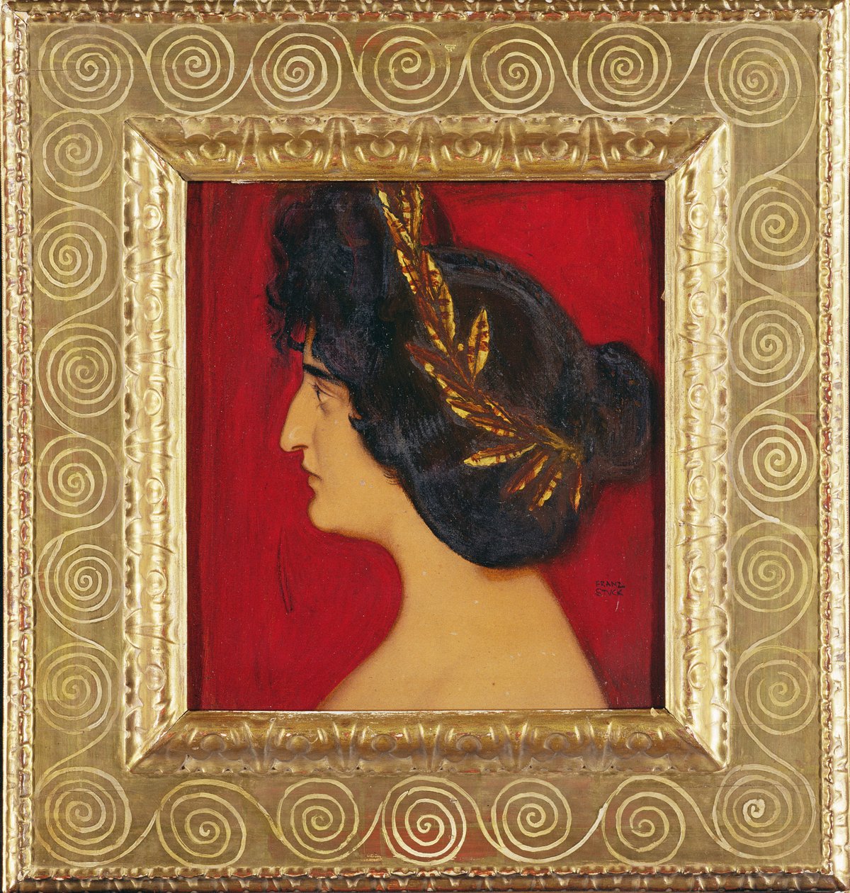 Římská žena od Franz von Stuck