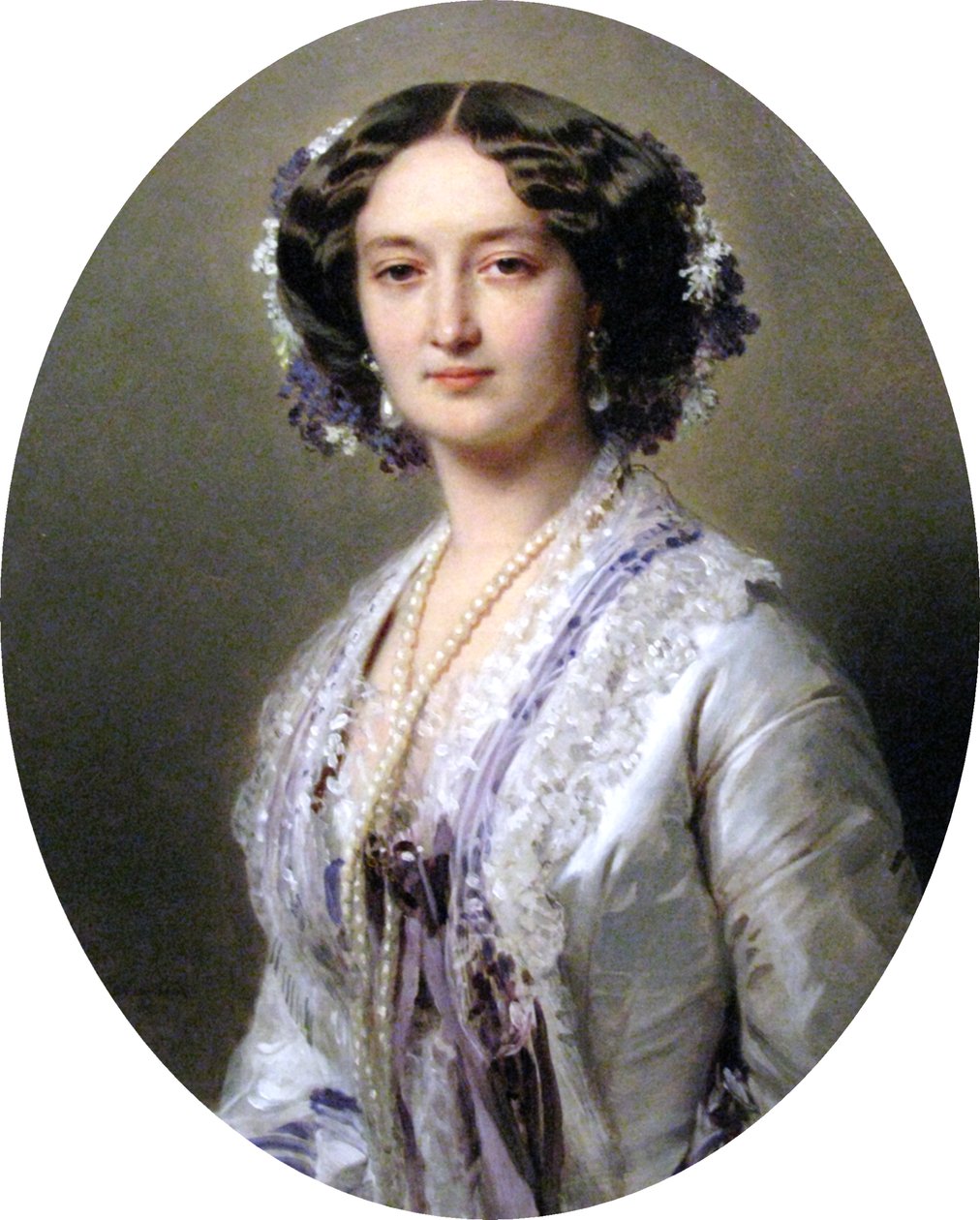 Portrét Katarzyny Potocké rozené Branické od Franz Xaver Winterhalter