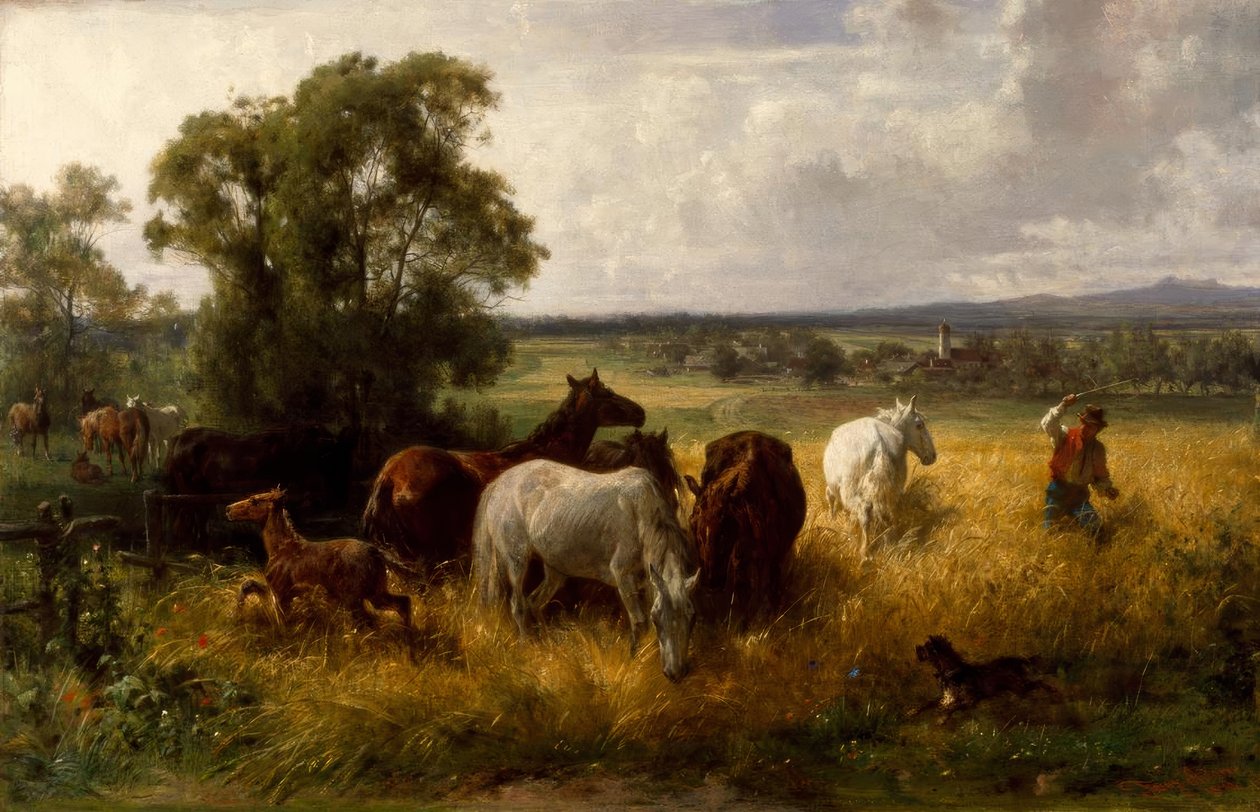 F. Adam, Za výběhem od Franz Adam