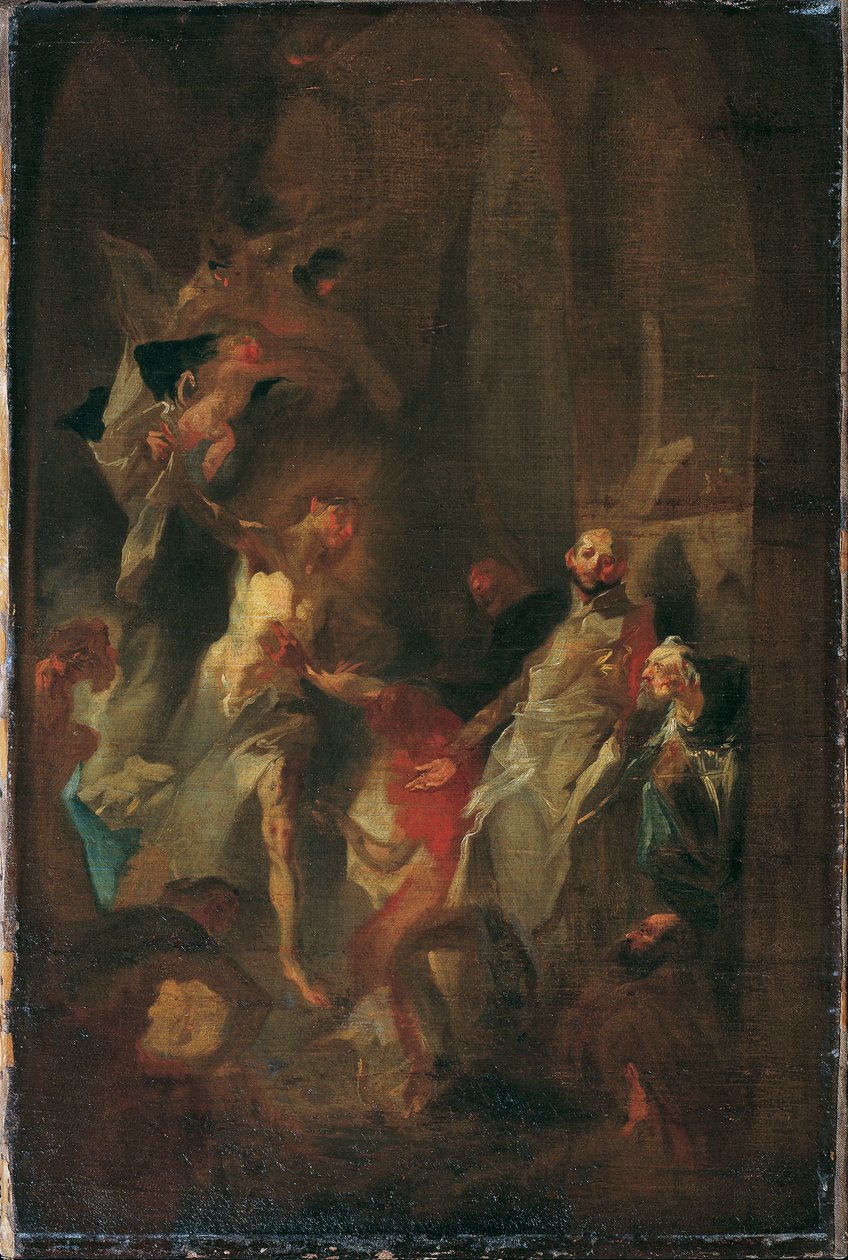 Kristus se zjevuje svatému Tomášovi od Franz Anton Maulbertsch