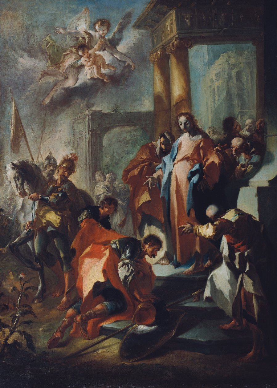 Kristus a setník z Kafarnaum od Franz Anton Maulbertsch