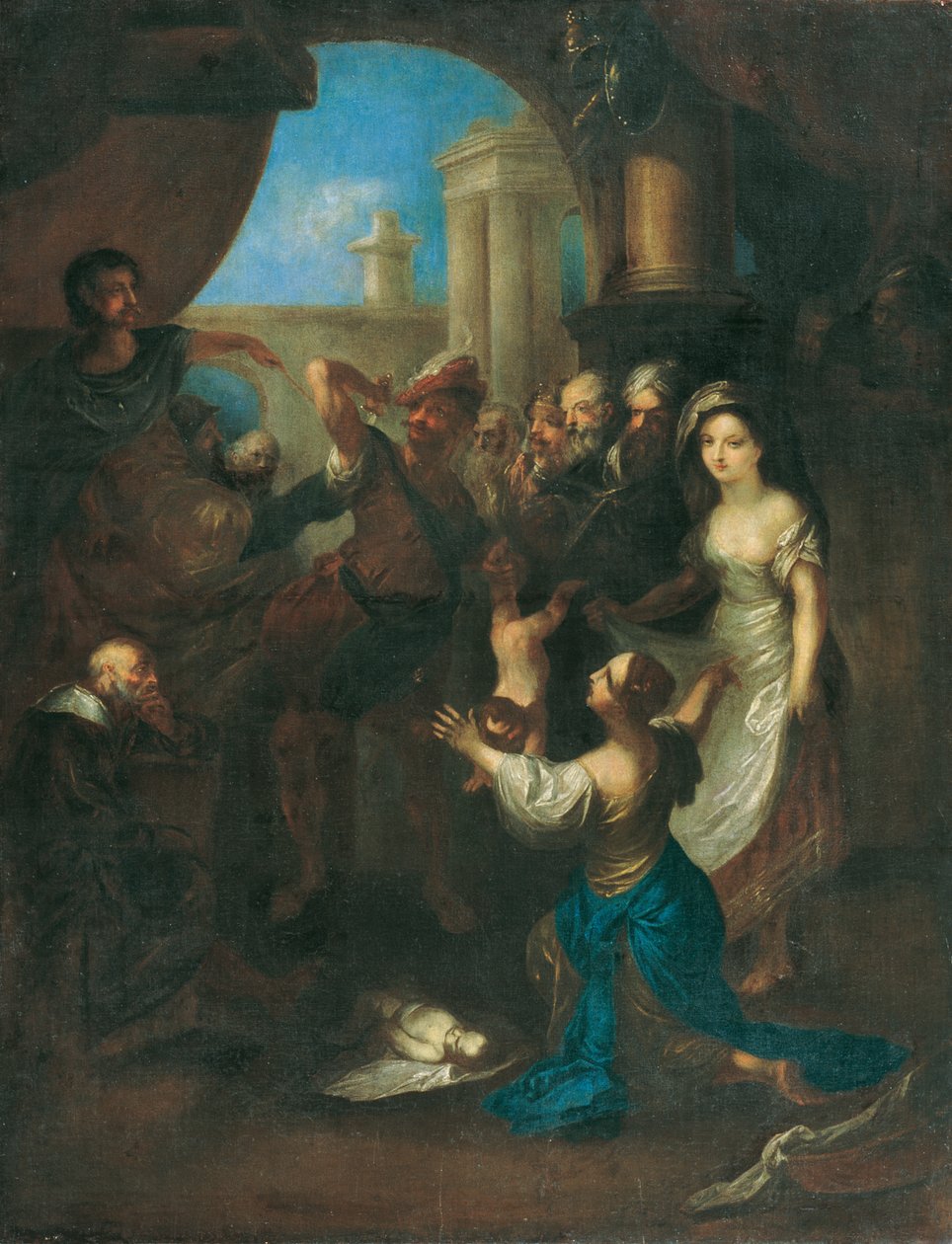 Šalamounův soud od Franz Anton Maulbertsch