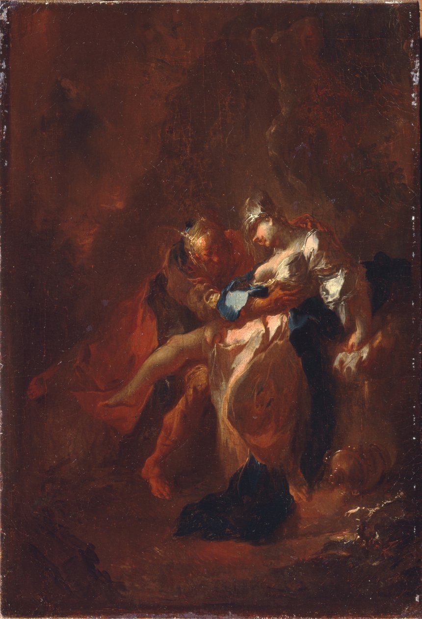 Juda a Támar od Franz Anton Maulbertsch