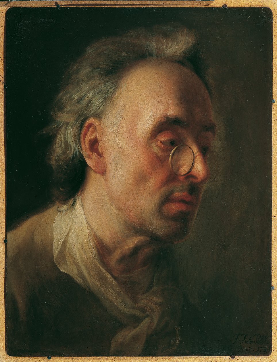 Portrét umělcova otce od Franz Anton Palko