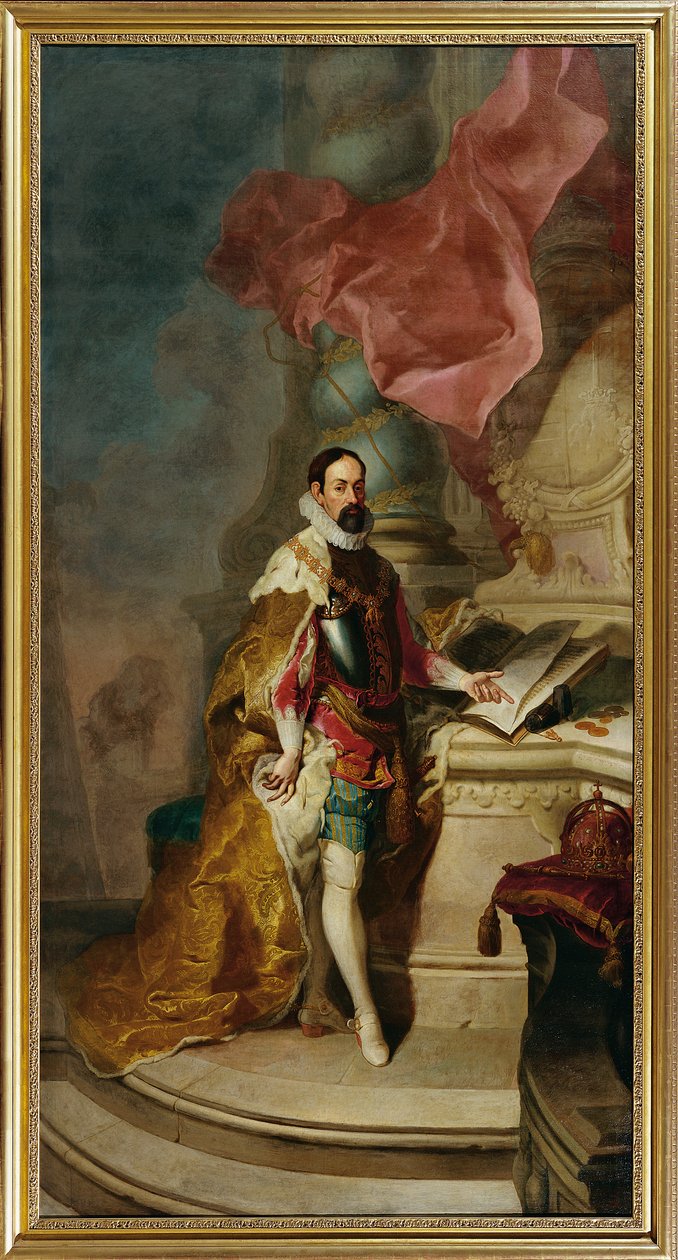 císař Maxmilián II. od Franz Anton Palko