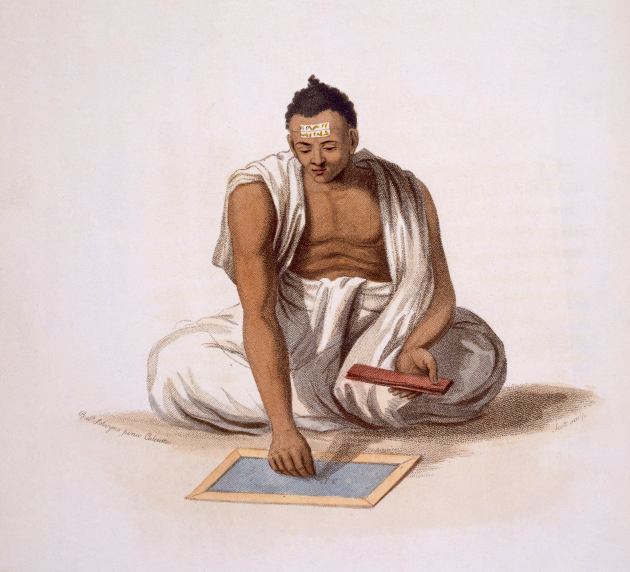 Dyback neboli astrolog, 1804. od Franz Balthazar Solvyns