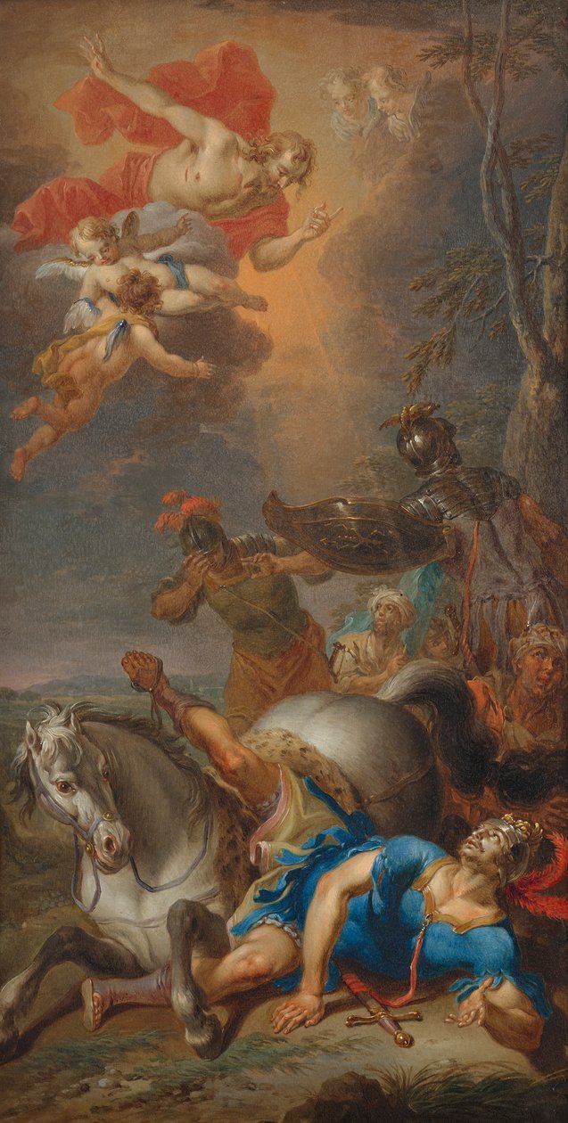 Obrácení svatého Pavla od Franz Christoph Janneck