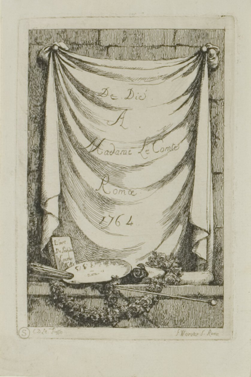 Talíř od, Nella Venuta od Franz Edmund Weirotter