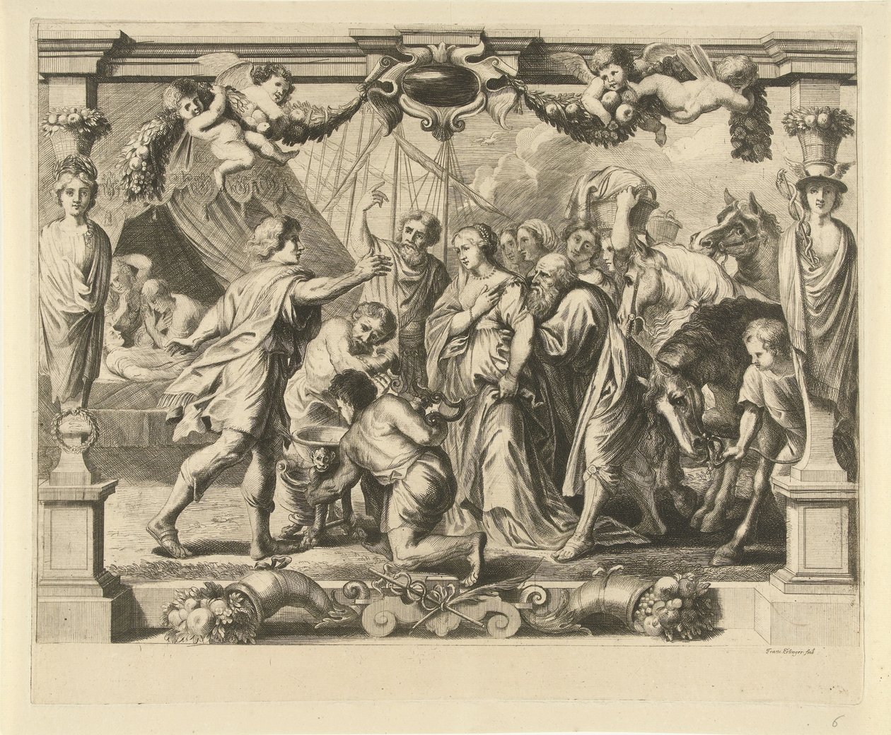 Achilles a Polyxena Rozhovor mezi Achillem a Polyxenou Historie Achilles (název série) od Franz Ertinger